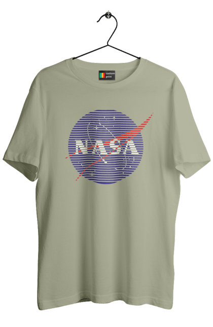 Men's t-shirt with prints NASA. Aeronautics, astronautics, aviation, nasa, research, rocket, science, space, technologies, usa. 2070702