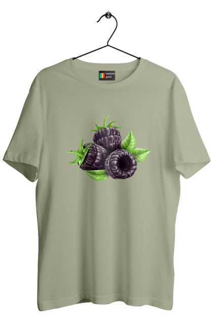 Men`s t-shirt with prints Blackberry. Berry, blackberry. 2070702