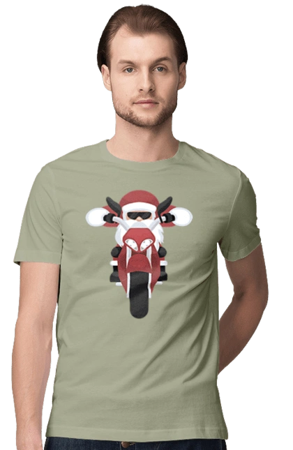 Санта на мотоциклі