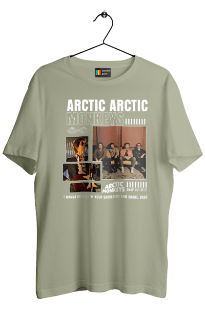 Футболка чоловіча з принтом "Arctic Monkeys". Arctic monkeys, арктичні мавпи, гаражний рок, група, інді рок, музика, постпанк ривайвл, психоделічний рок, рок. 2070702