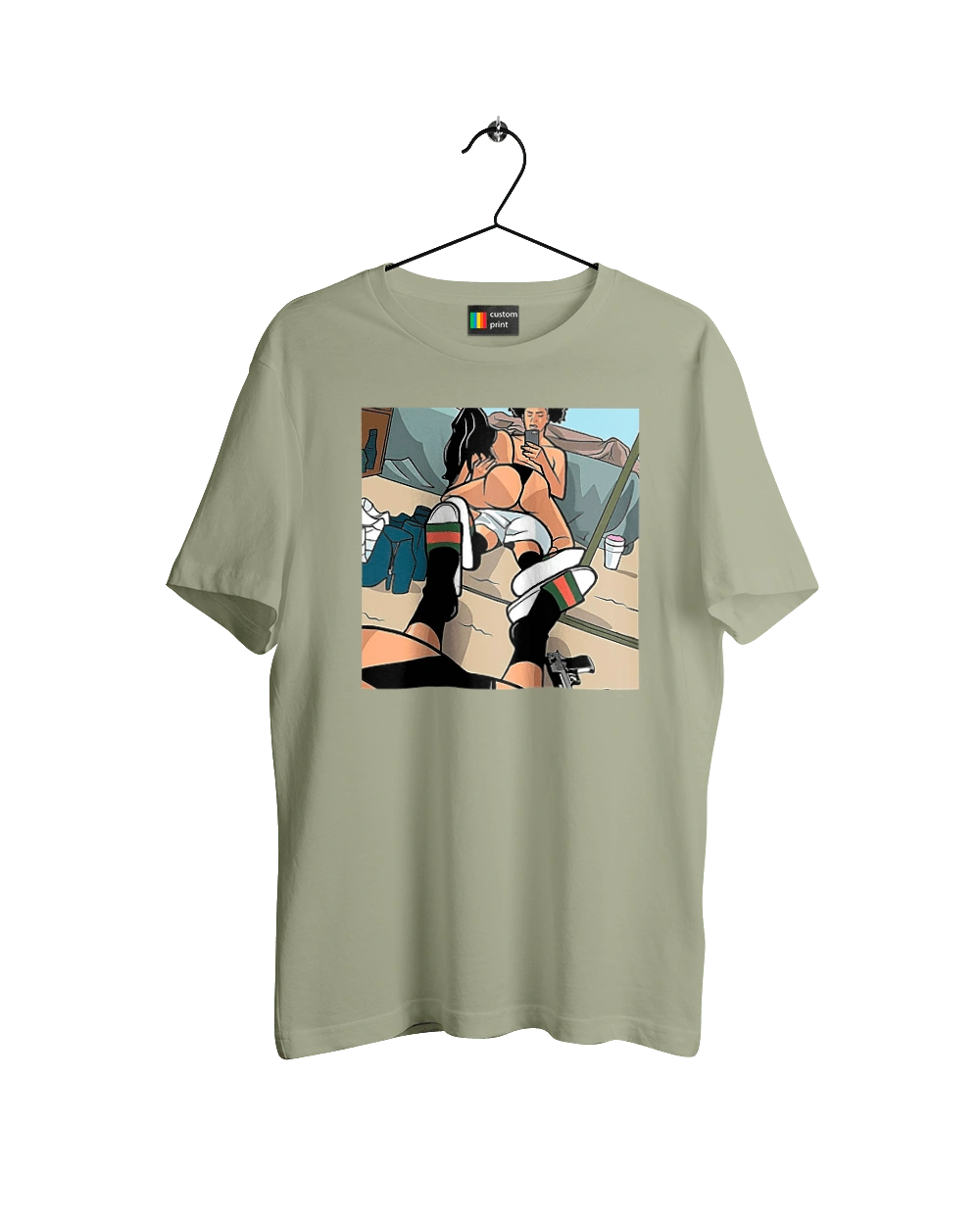 Голе Селфі У Дзеркалі