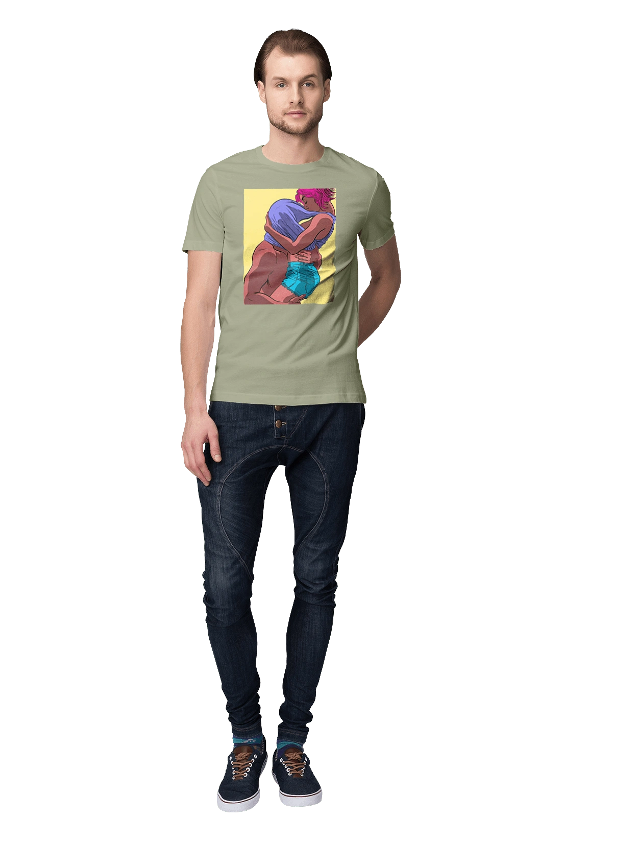 Man Under The T-Shirt In Girls