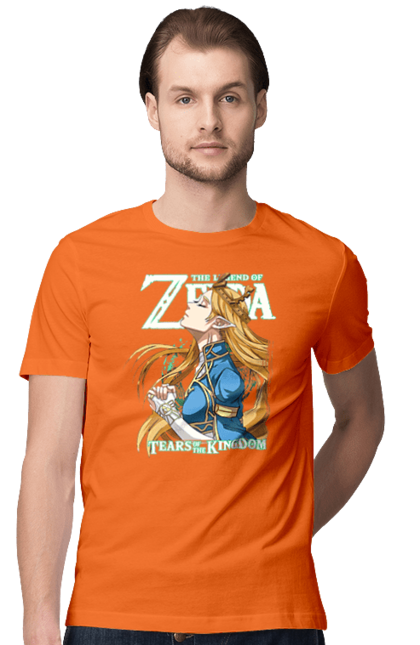 Men's t-shirt with prints The Legend of Zelda Princess Zelda. Legend of zelda, nintendo, princess, princess zelda, zelda. 2070702