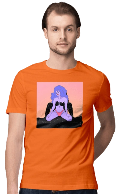 Фіолетова Дівчина В Трусиках