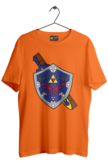 Men's t-shirt with prints The Legend of Zelda. Action movie, adventure, arcade, game, legend of zelda, nintendo, quest, shigeru miyamoto, video game, zelda. 2070702