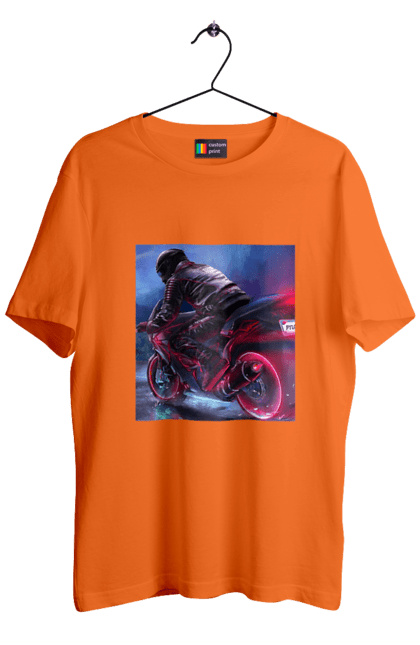 Футболка чоловіча з принтом "Мотоцикл". Motolove, мотолов, мотоцикл, опві, україна. 2070702