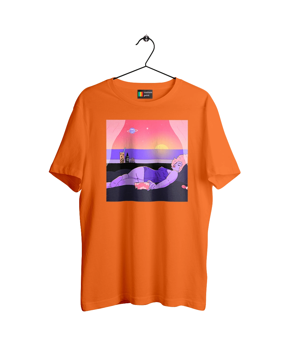 Фіолетова Дівчина На Відпочинку