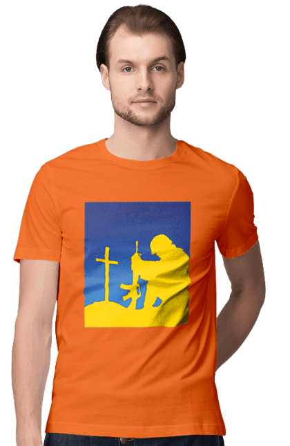 Футболка чоловіча з принтом "Патріот". Патриот, патриотизм, победа, свобода, украина, украинец. 2070702