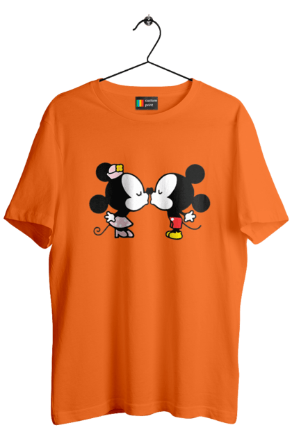 Футболка чоловіча з принтом "38". Mickey mouse, minnie mouse, дісней, міккі, міккі маус, мінні маус, мультфільм. 2070702