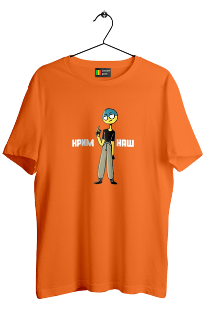 Футболка мужская с принтом Крым Наш. Patriotic drawings, patriotic inscriptions, patriotism, war, война, патриотизм, патриотические надписи, патриотические рисунки, ссу. 2070702