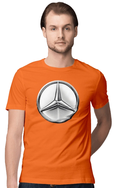 Mercedes Benz Лого Металик