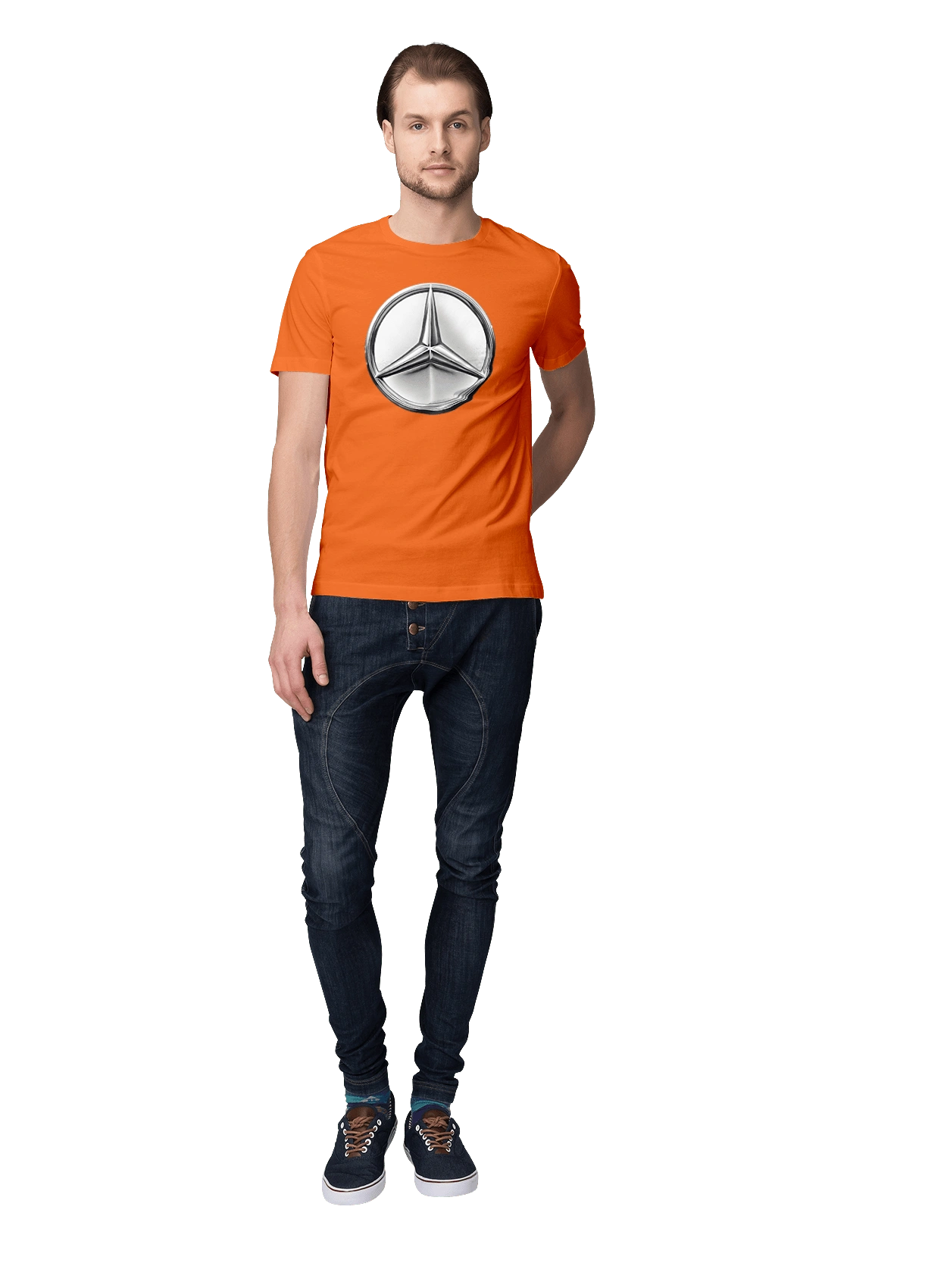 Mercedes Benz Лого Металик