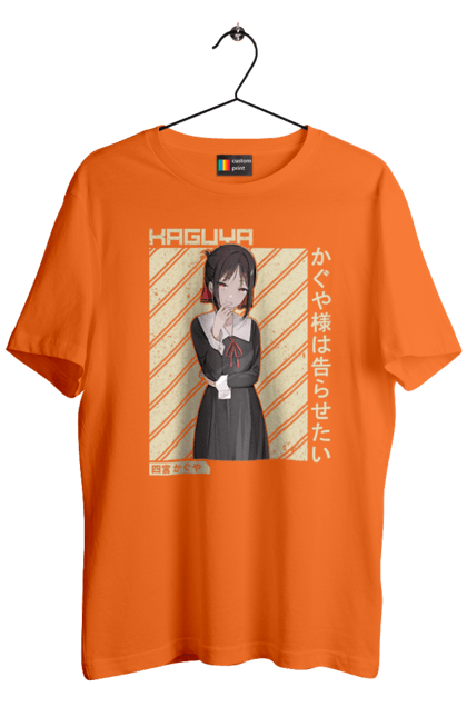 Men's t-shirt with prints Kaguya sama: Love Is War. Comedy, kaguya-sama, manga, mistress kaguya, romance. 2070702