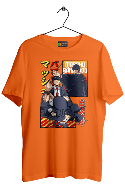 Men's t-shirt with prints Magic and Muscles Mash Burnedead. Adventure, comedy, magic and muscles, manga, mash burnedead. 2070702