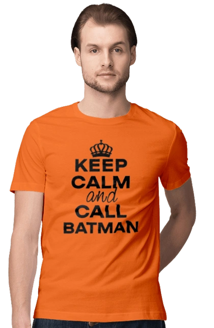 Keep Calm and Call Batman черная