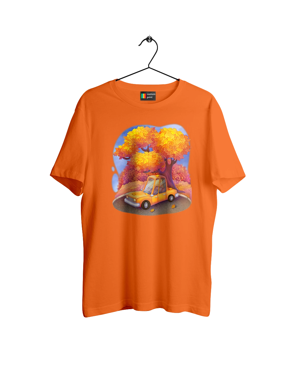 Осень Машина Дерево