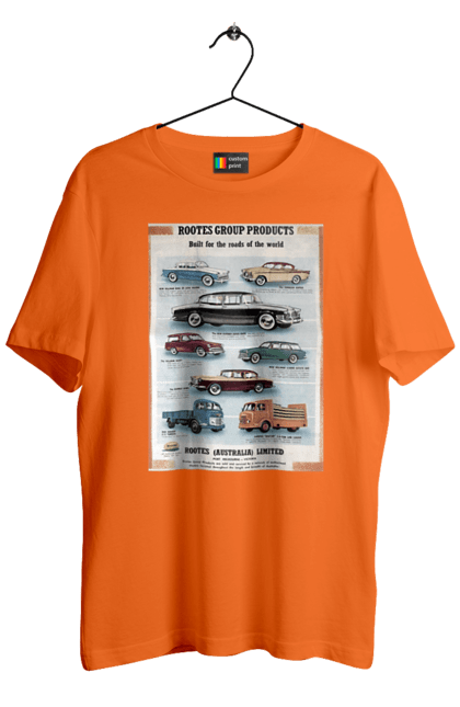 Men`s t-shirt with prints Car. Rootes, rootes (australia) limited, rootes group, rootes group products. 2070702