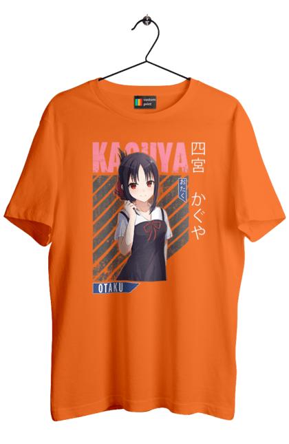 Men's t-shirt with prints Kaguya sama: Love Is War. Comedy, kaguya-sama, manga, mistress kaguya, romance. 2070702