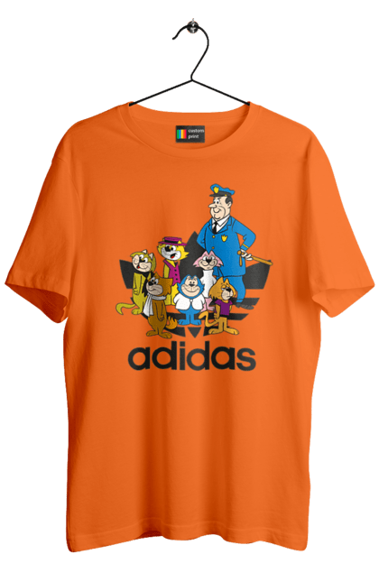 Футболка чоловіча з принтом "Adidas Top Cat". Adidas, top cat, адідас, кіт, коти, мульт, мультсеріал. 2070702