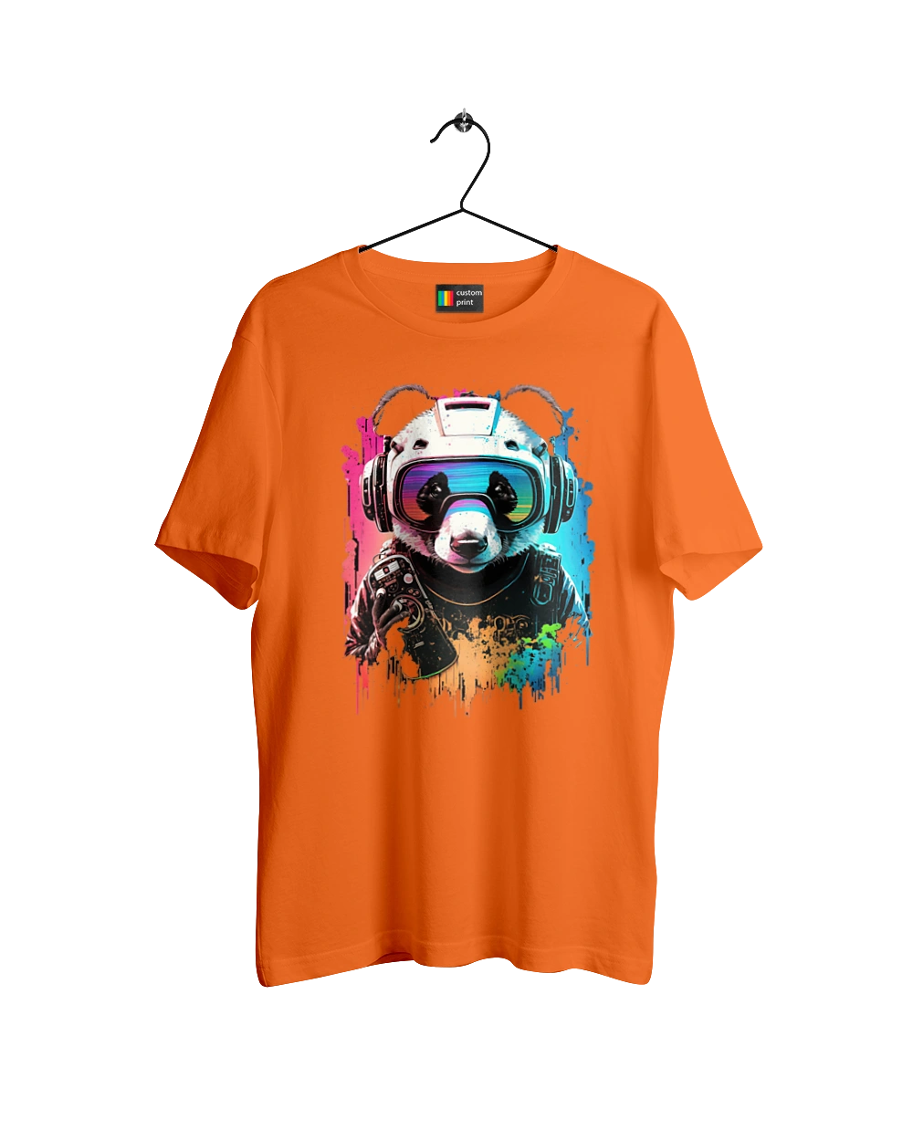 Панда в VR шолом