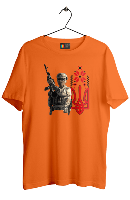 Футболка чоловіча з принтом "Гвардія наступу". F 16, himars, leopard, patriot, гвардія наступу, контрнаступ, літо 2023, літо контрнаступ, перемога. 2070702