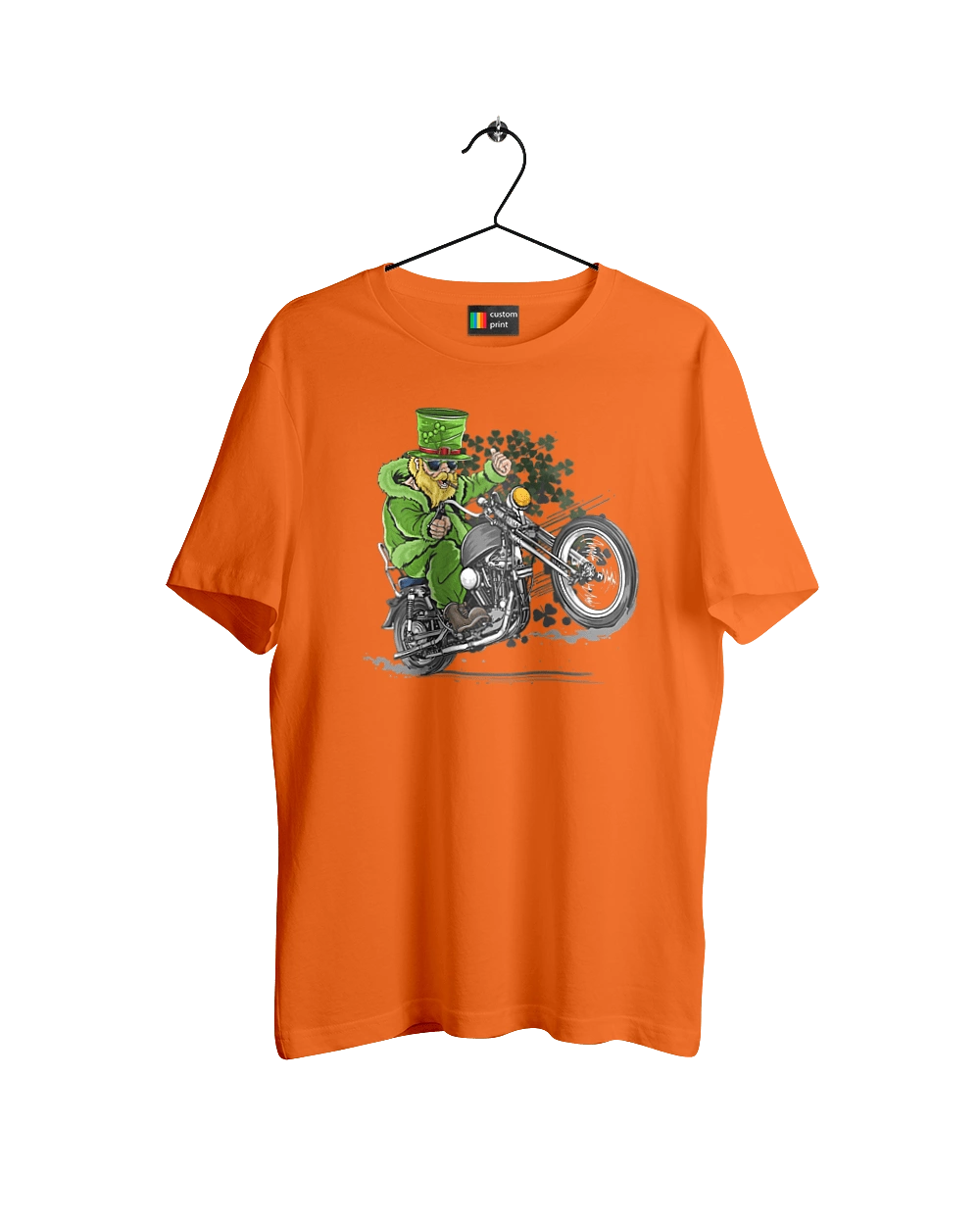 Patrick On A Motorcycle