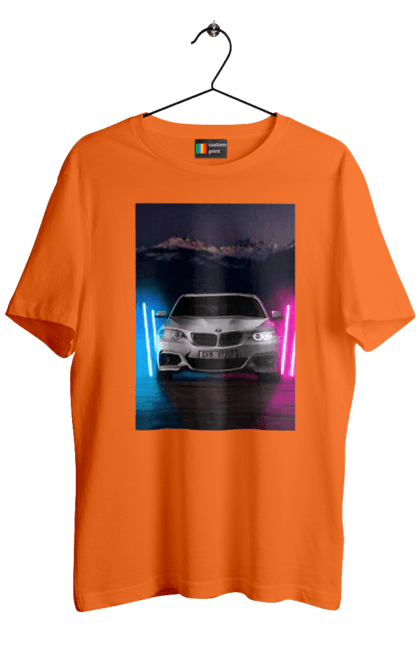 Men`s t-shirt with prints BEHA. Beauty, beha, in the car, lanterns, ptn pnh. 2070702