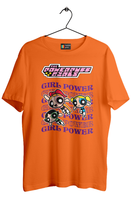 Футболка чоловіча з принтом "Круті дівчата". Cartoon network, powerpuff girls, квітка, круті дівчата, мультсеріал, серце, суперкрихітки. 2070702