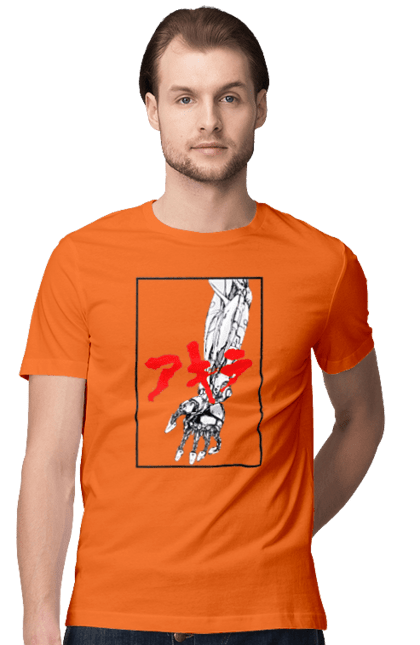 Men's t-shirt with prints Akira Tetsuo Shima. Akira, anime, cyberpunk, manga, tetsuo shima. 2070702