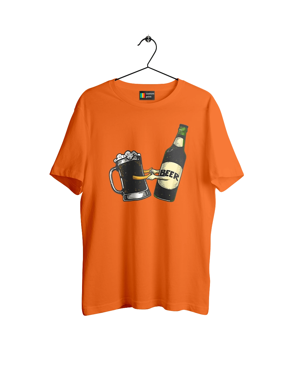 Bottle Of Beer With A Glass Of Beer