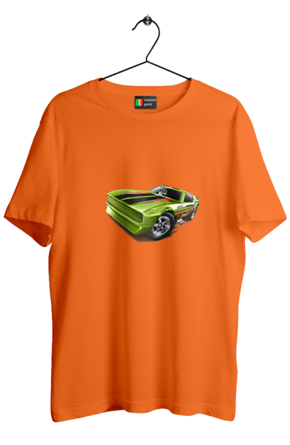 Men`s t-shirt with prints Sports car. Auto, by custom, car, machine, powerful car, sports car. 2070702