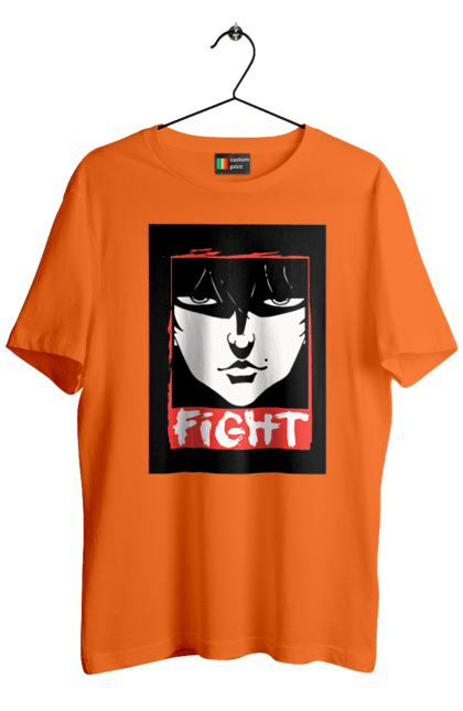 Men's t-shirt with prints Hanma Baki. Anime, baki fighter, hanma baki, manga, martial arts, tv series. 2070702