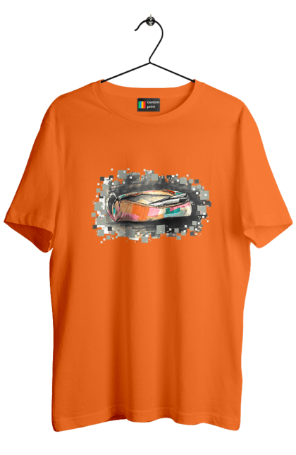 Футболка чоловіча з принтом "Пенал Авторський малюнок". Ексклюзив, канцтовари, малюнок, малюнок від руки, олівець, пенал, ручка, школа. 2070702