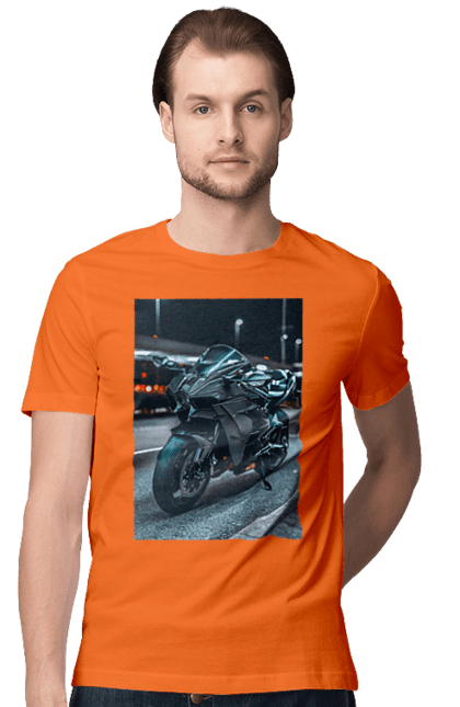 Футболка чоловіча з принтом "Мото цитаты". Байк, мото, спорт, цитаты. 2070702