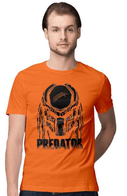 Men's t-shirt with prints The Predator. Alien, cinema, film, predator, thriller. 2070702