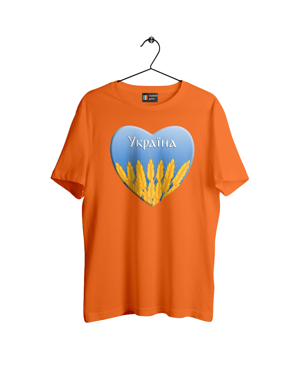 Серце з колосками Україна