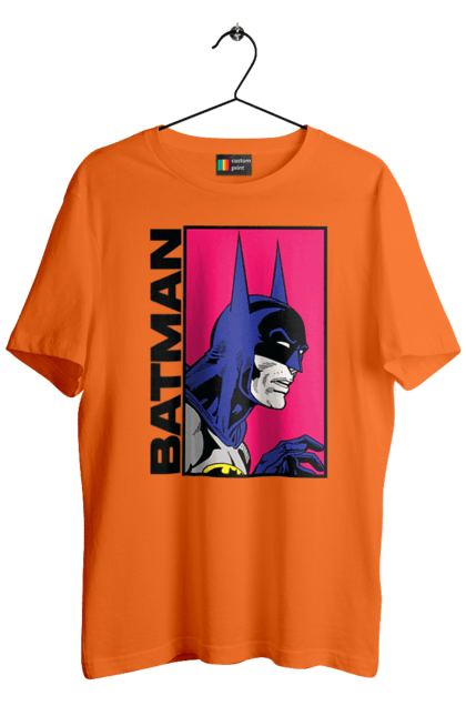 Men's t-shirt with prints Batman. Batman, bruce wayne, comics, dark knight, dc comics, justice league, movie, superhero. 2070702