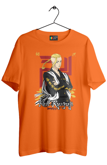 Men's t-shirt with prints Tokyo Revengers Draken. Anime, draken, ken ryuguji, ken-chin, manga, serial, tokyo manji gang, tokyo revengers. 2070702