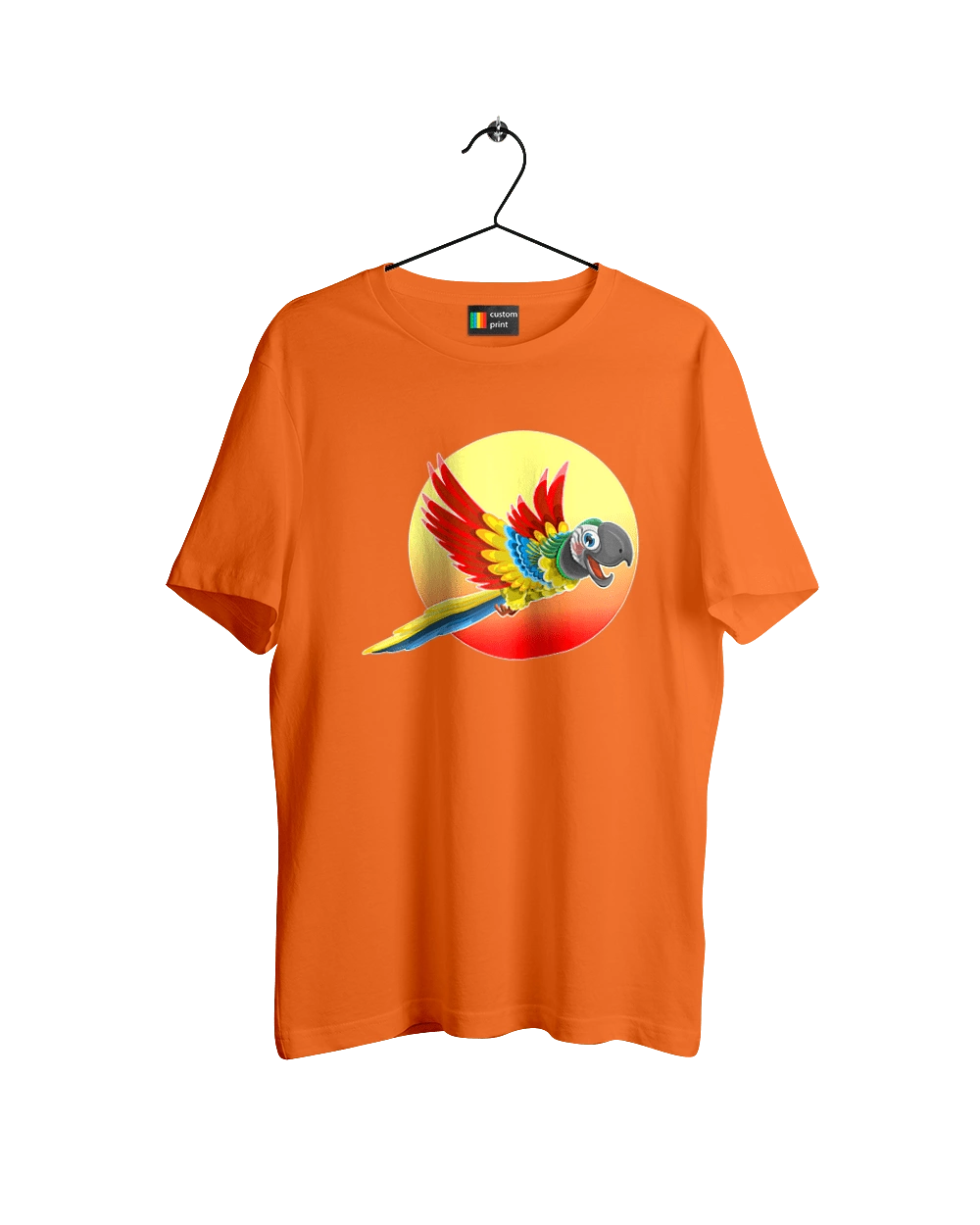 Попугай На Фоне Солнца