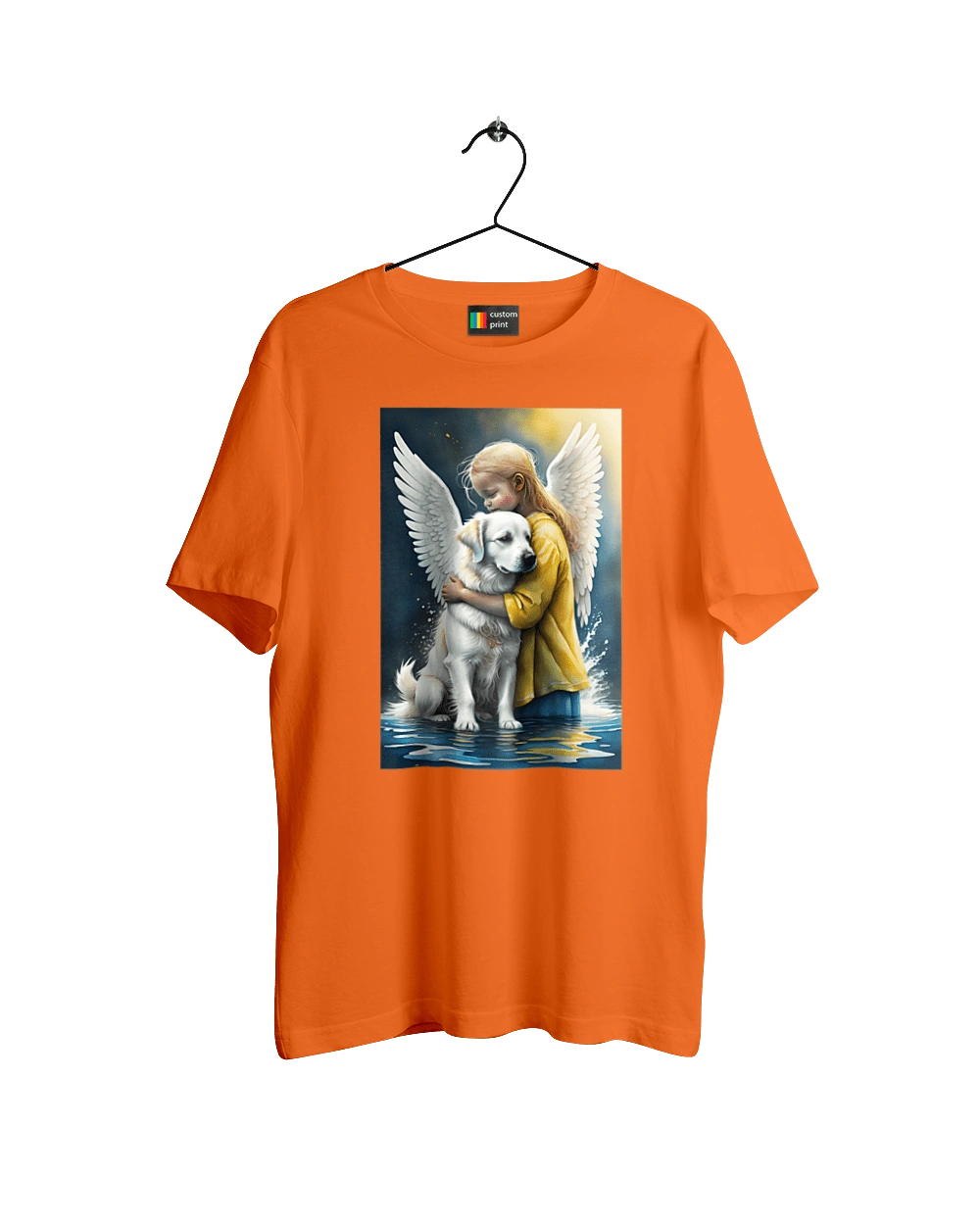 Дівчинка та собака ангел [память загиблим тваринам]