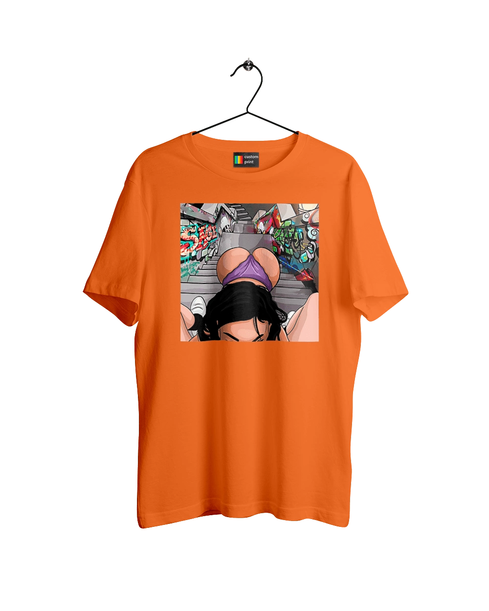 Girl On Her Knees In Front Of A Boy