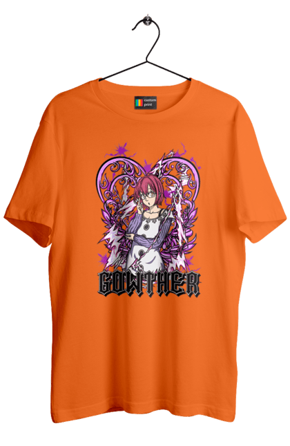 Men's t-shirt with prints Seven Deadly Sins Gowther. Adventures, anime, comedy, fantasy, gowther, manga, seven deadly sins. 2070702