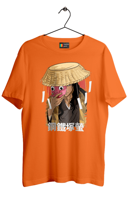 Men's t-shirt with prints Demon Slayer Hotaru Haganezuka. Anime, blacksmith, demon slayer, hotaru haganezuka, kimetsu no yaiba, manga. 2070702