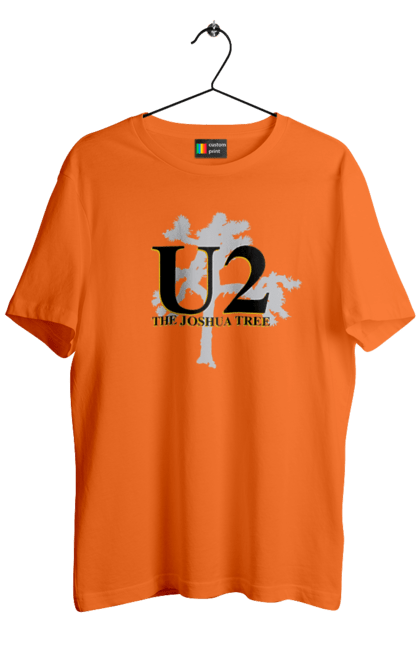 Men's t-shirt with prints Group U2. Alternative rock, dance rock, group, music, post-punk, rock, soft rock, tour. 2070702