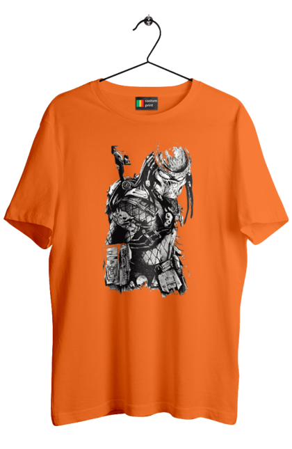 Men's t-shirt with prints The Predator. Alien, cinema, film, predator, thriller. 2070702