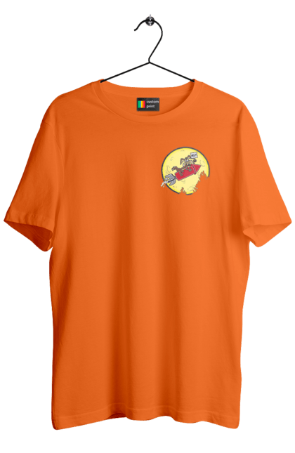 Футболка чоловіча з принтом "Хитрий кайот". Антигерой, вайлі кайот, веселі мелодії, віллі, злодій, кайот, не відчуває болю, персонаж мультфільму, північноамериканський кайот, уайлі, швидкий та сміливий. 2070702