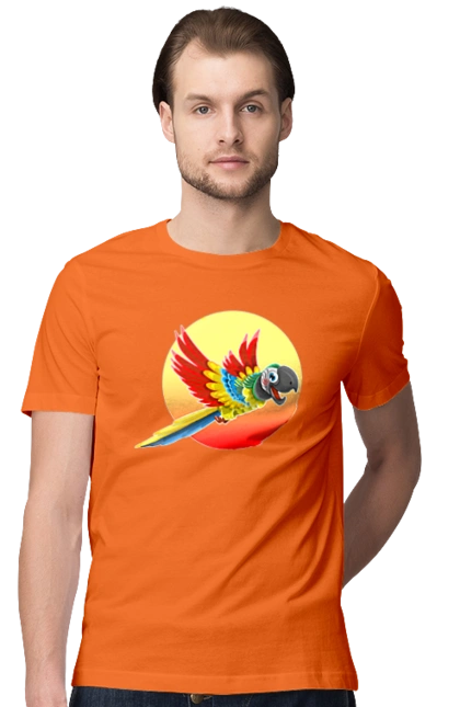 Попугай На Фоне Солнца