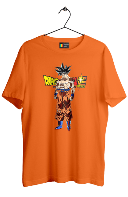 Футболка мужская с принтом Жемчуг дракона Сон Гоку. Anime, dragon ball, manga, son goku, tv series, аниме, гоку, жемчуг дракона, манга, сон гоку. 2070702