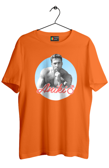 Футболка чоловіча з принтом "Біллі Херрінгтон". Аніки, біллі, біллі херрінгтон, гачі, гачімучі, гумор, прикольна, херрінгтон. 2070702