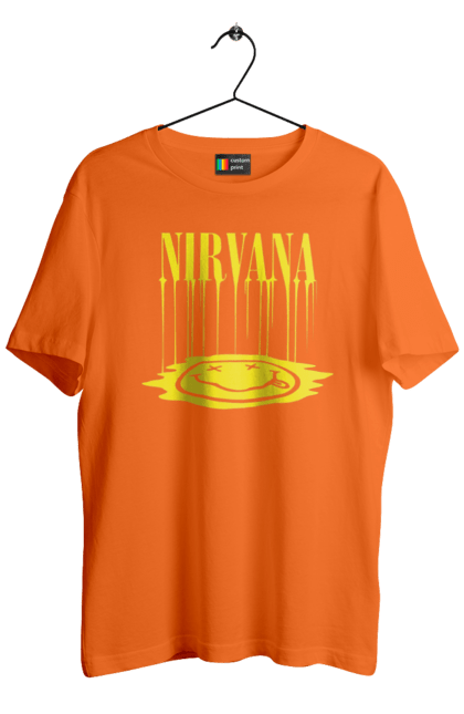 Men's t-shirt with prints Nirvana. Alternative rock, grunge, hard rock, kurt cobain, nirvana, punk rock, rock band. 2070702